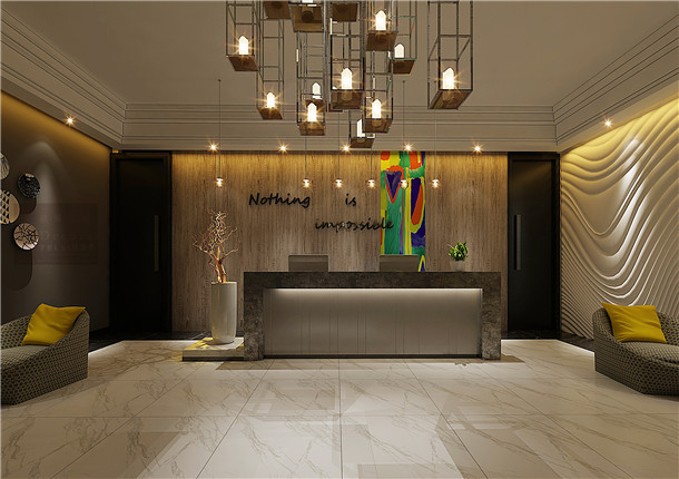 泾源西夏文化宫酒店装修设计|艺术与线条的完美结合。