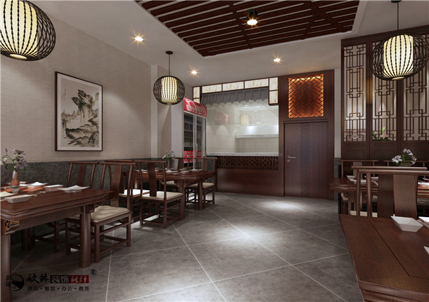 泾源丰府餐厅设计|整体风格的掌握上继承我们中式文化的审美观